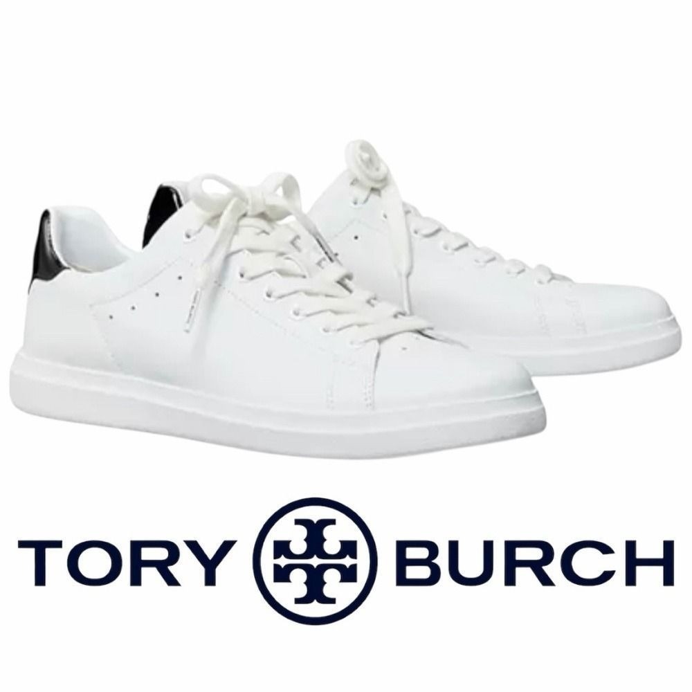 TORY‎ BURCH Women's Howell Court Sneakers, Size 6M